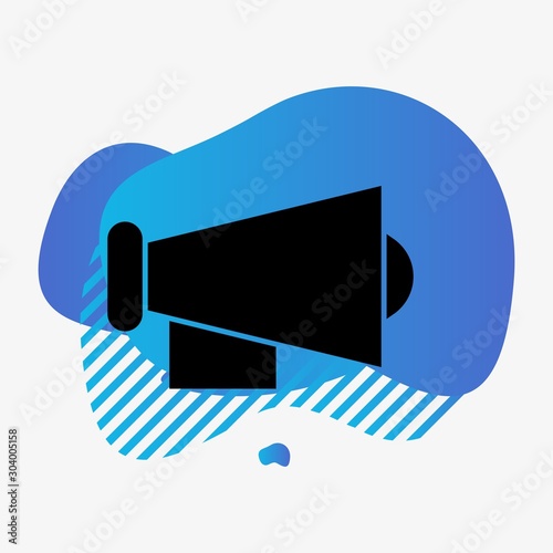 viral icon isolated on abstract background