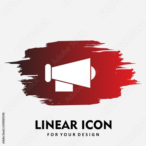 viral icon isolated on abstract background