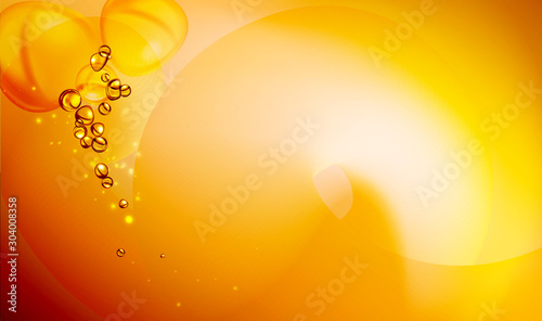 mixing water and oil, beautiful color abstract background.