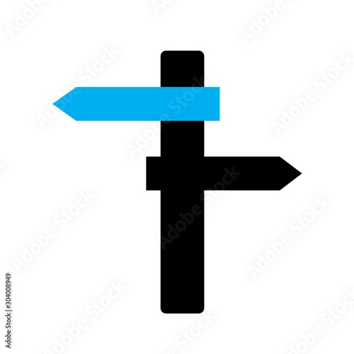  Directional arrows icon isolated on abstract background