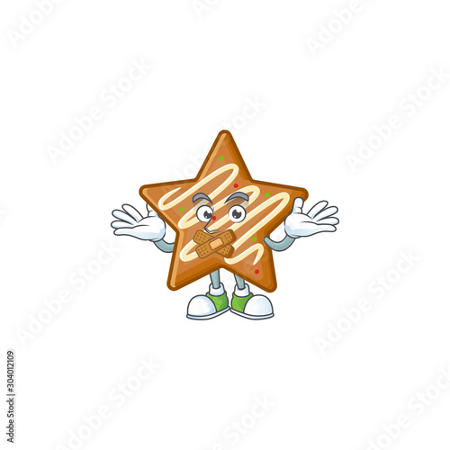 Character silent in the star cookies cartoon