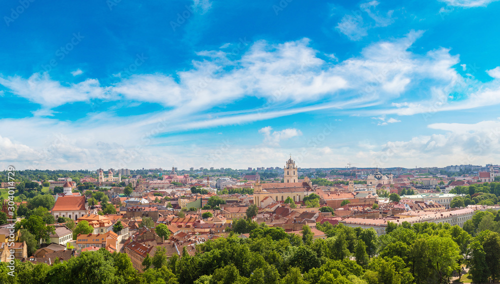 Fototapeta premium Vilnius cityscape