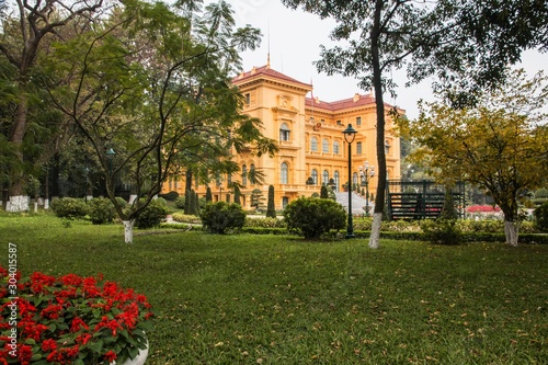 Ho Chi Minh Presidential Palace in Hanoi city, Vietnam © Cesare Palma