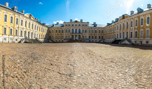 Rundale Palace in Latvia