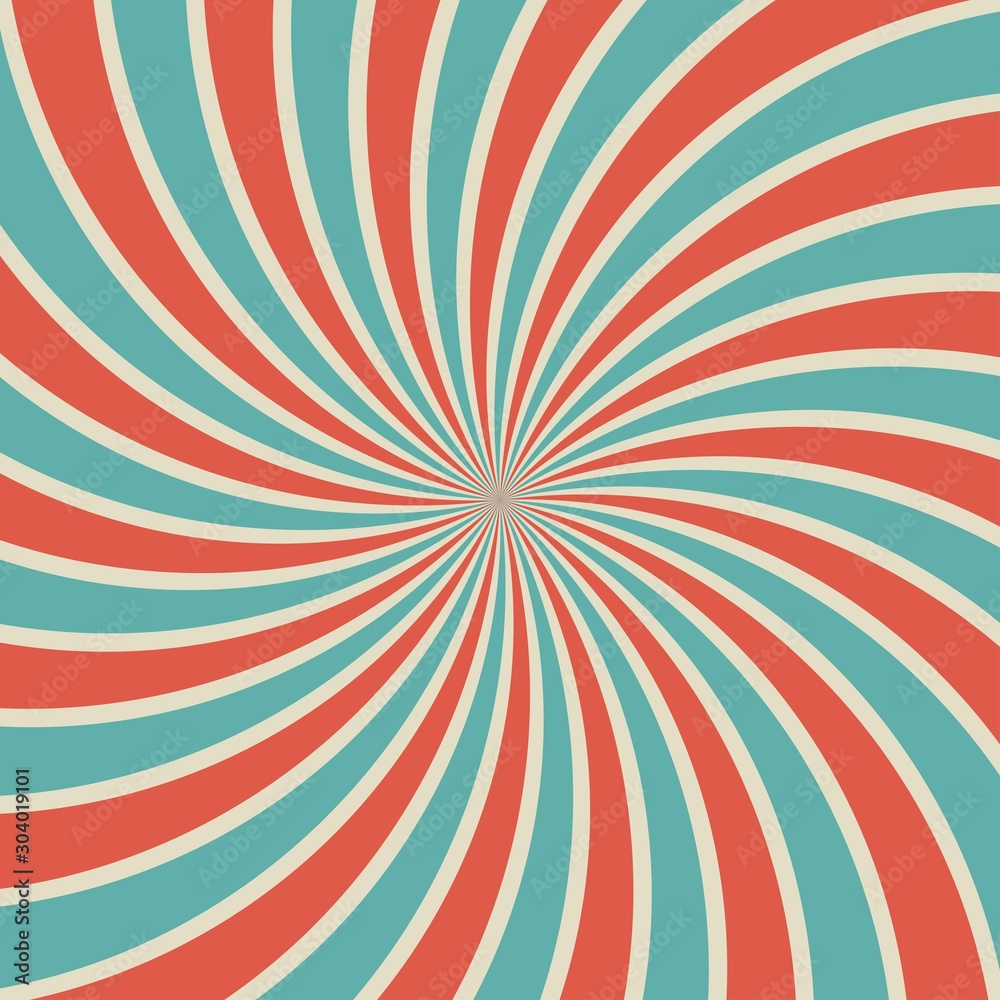 Sunlight retro background. blue and red color burst background. Sunlight retro background. blue and red color burst background.