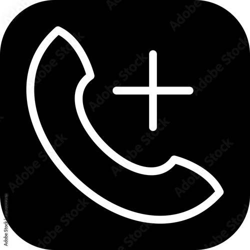 help line icon isolated on abstract background