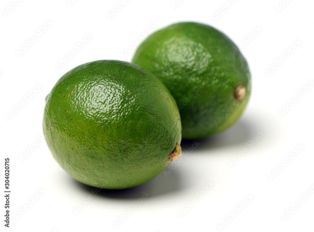 Fresh lemon on white background Fresh lemon on white background