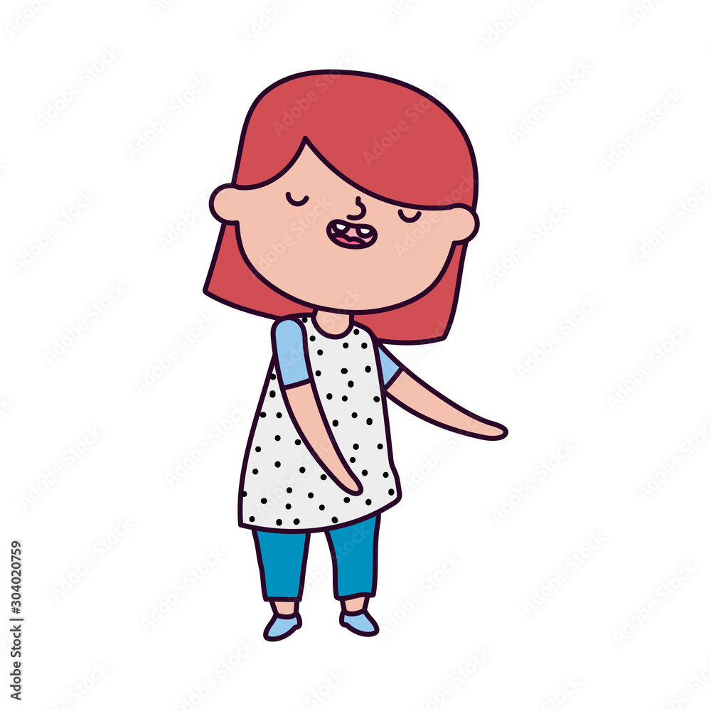 smiling cute little girl on white background smiling cute little girl on white background