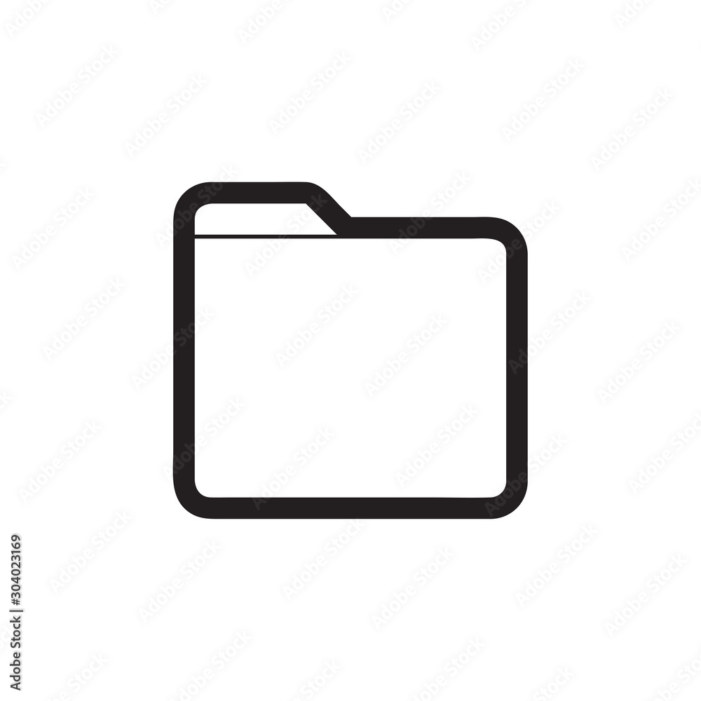 Folder icon vector isolated on background. Trendy sweet symbol. Pixel perfect. illustration EPS 10. - Vector Folder icon vector isolated on background. Trendy sweet symbol. Pixel perfect. illustration EPS 10. - Vector