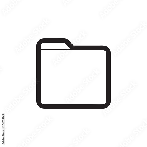 Folder icon vector isolated on background. Trendy sweet symbol. Pixel perfect. illustration EPS 10. - Vector