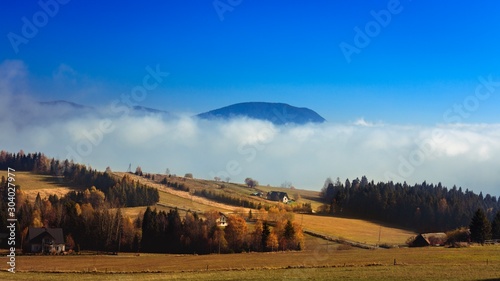 Fototapeta Naklejka Na Ścianę i Meble -  Beskid Sądecki Lackowa