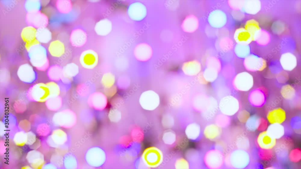 Colorful Blurred Twinkle Lights Bokeh Background Colorful Blurred Twinkle Lights Bokeh Background