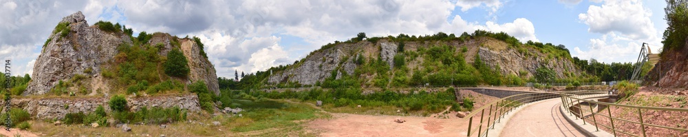 Kielce - dawny kamieniołom - Kadzielnia