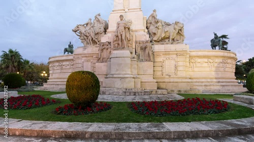 Monument to the Constitution of 1812 Cadiz Andalusia Spain
