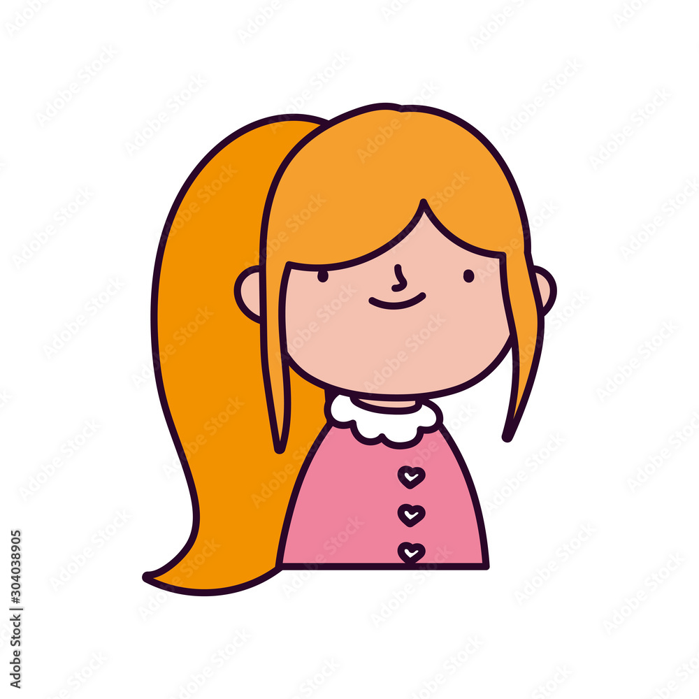 cute blonde little girl with ponytail cute blonde little girl with ponytail