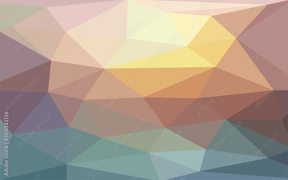 Obraz premium Modern triangulation colorful background