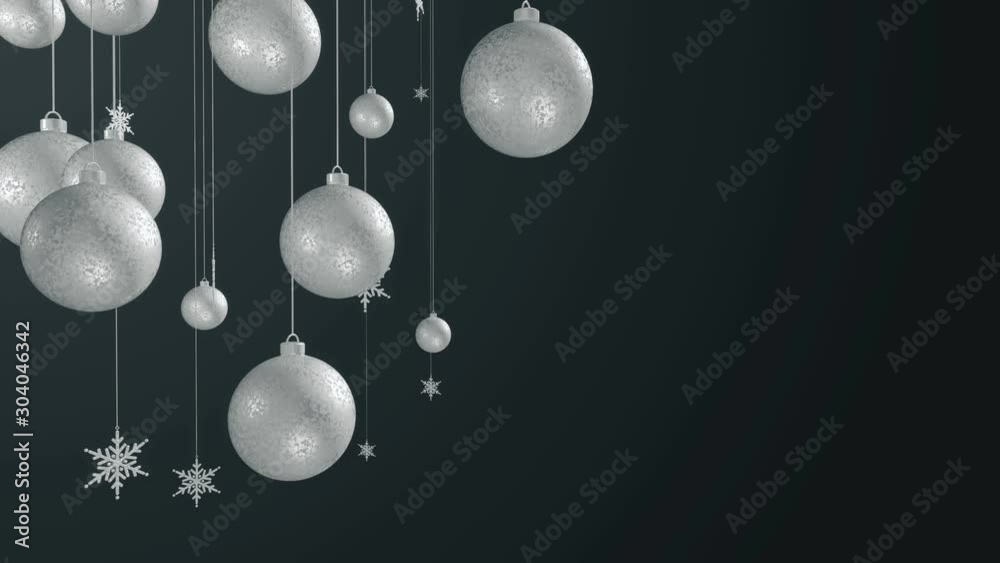 Rotating golden christmas balls and stars. Abstract bright holiday background. 3d cartoon colorful animation. Concept for broadcast, screensavers, games or motion design. Rotating golden christmas balls and stars. Abstract bright holiday background. 3d cartoon colorful animation. Concept for broadcast, screensavers, games or motion design.