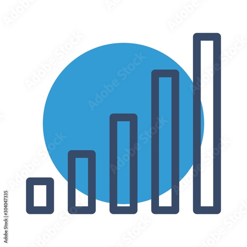 signals icon isolated on background