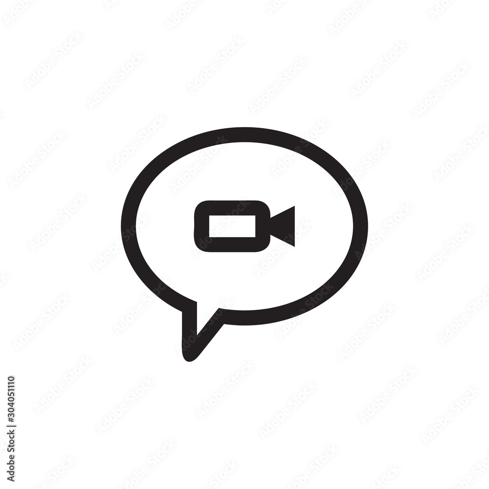 Video Message icon vector isolated on background. Trendy sweet symbol. Pixel perfect. illustration EPS 10. - Vector Video Message icon vector isolated on background. Trendy sweet symbol. Pixel perfect. illustration EPS 10. - Vector