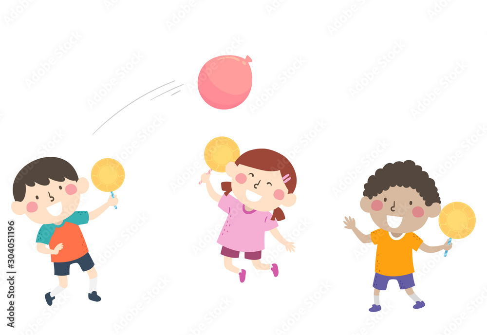 Kids Indoor Activity Play Balloon Tennis Kids Indoor Activity Play Balloon Tennis