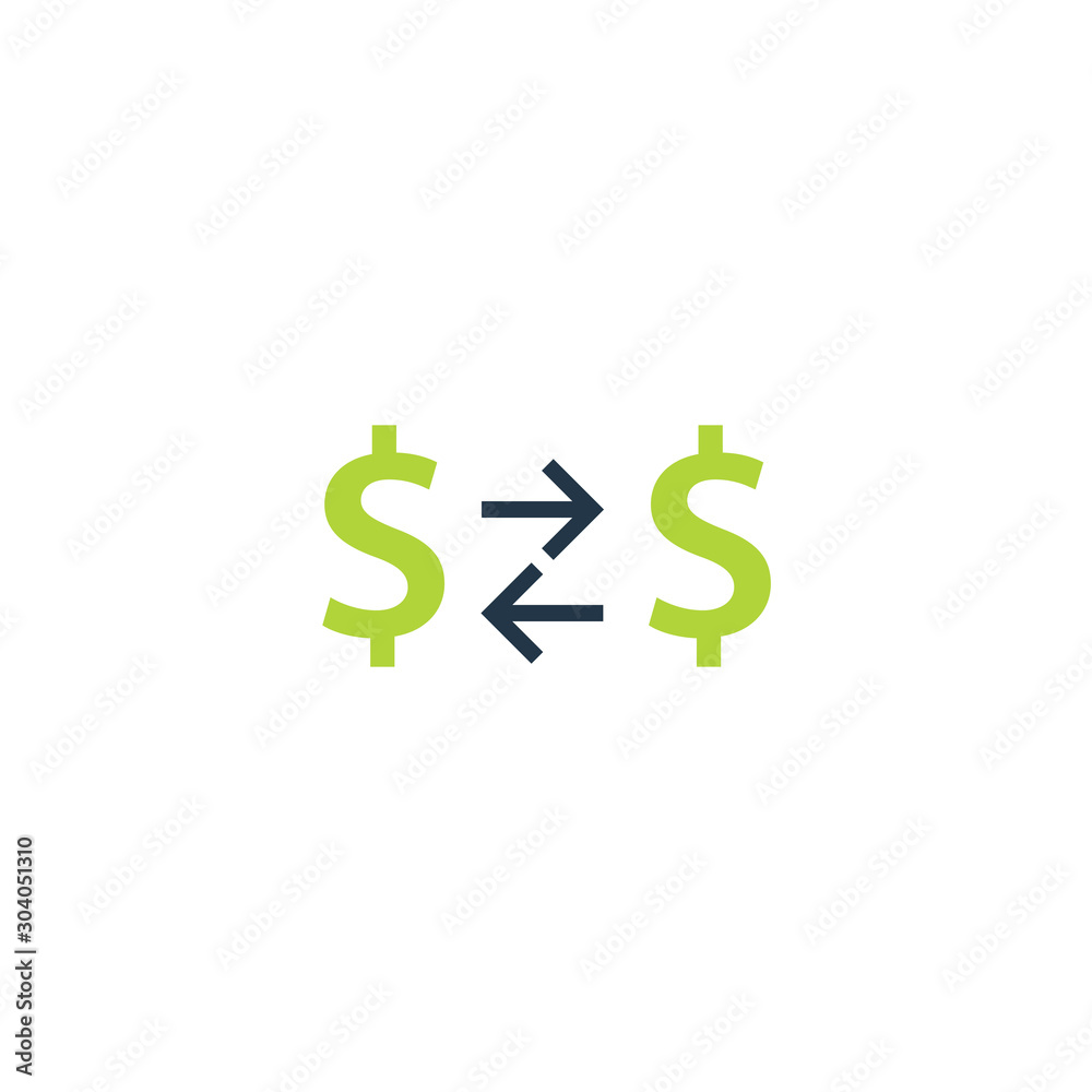Cost transaction icon. Clipart image isolated on white background Cost transaction icon. Clipart image isolated on white background