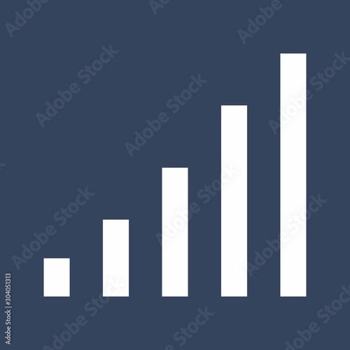 signals icon isolated on background