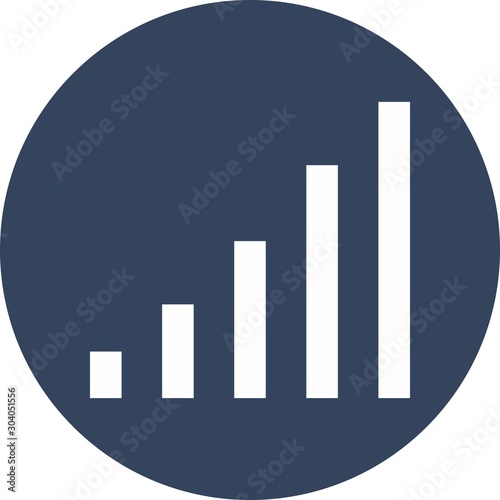 signals icon isolated on background