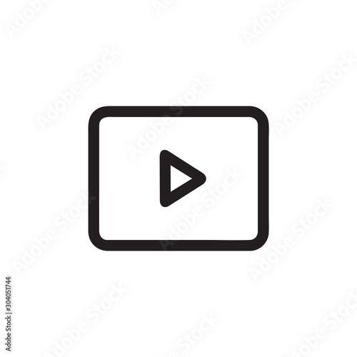 Free Download Video icon vector isolated on background. Trendy sweet symbol. Pixel perfect. illustration EPS 10. - Vector - GFXLoad