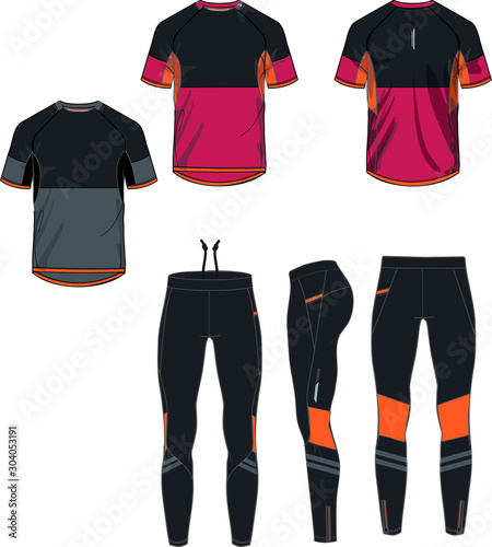 Men´s active wear clothing 