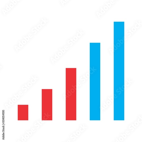signals icon isolated on background