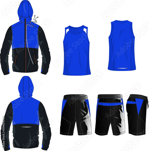 Men´s active wear clothing 