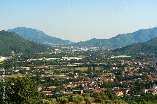 Summer landscape in Irpinia, Southern Italy.