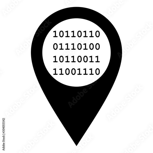 Binärcode und Kartenmarkierung