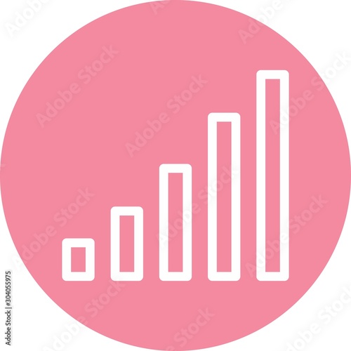 signals icon isolated on background