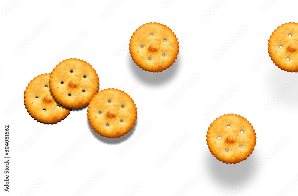 Salty biscuits crackers