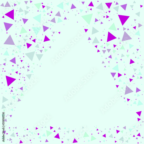 abstract background with  colorful triangles photo