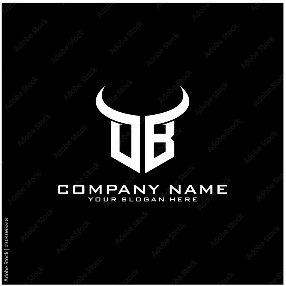 Letter OB logo icon design template elements Letter OB logo icon design template elements