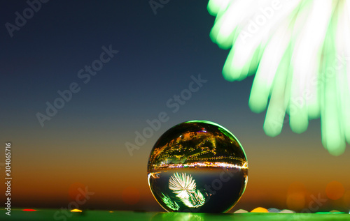 Photos of fireworks for the New year and Christmas   Photo taken on the roof of the house, Moscow, summer 2017, city, lighting, fireworks