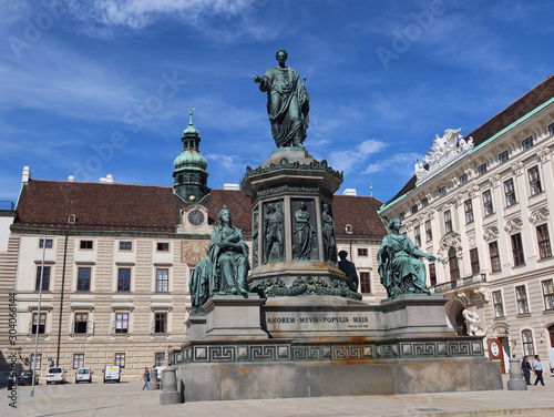 Statue de François 1er d'Autriche - Vienne (Autriche)