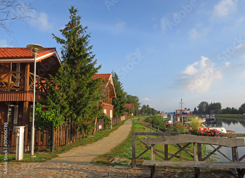 Minges (Minijos) village in Lithuania
