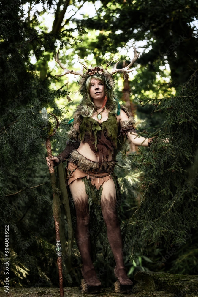 Spirit of the forest inside the woods Spirit of the forest inside the woods