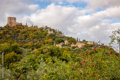 Tuscan Medieval Village Rocca d Orcia Tuscany Italy