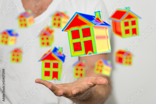 real estate concept, buying...