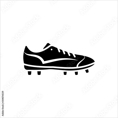 Soccer Shoe Icon, Sport Shoe Icon