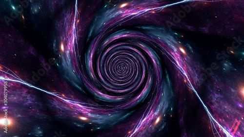black hole, science fiction wallpaper. Beauty of deep space. Colorful graphics for background, like water waves, clouds, night sky, universe, galaxy, Planets, 