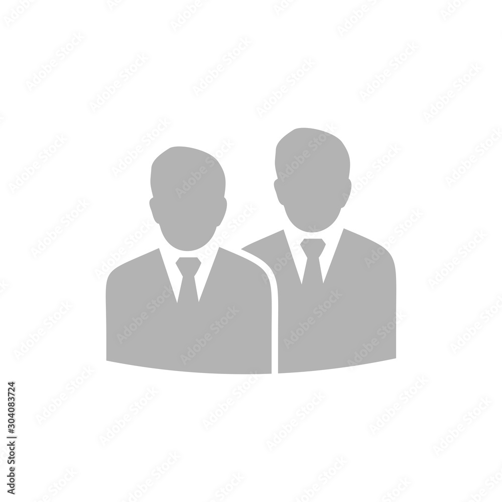 people icon vector design symbol