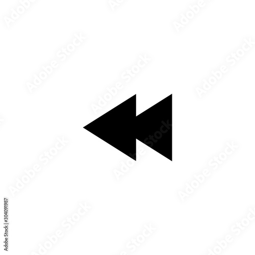 media player icon vector design symbol