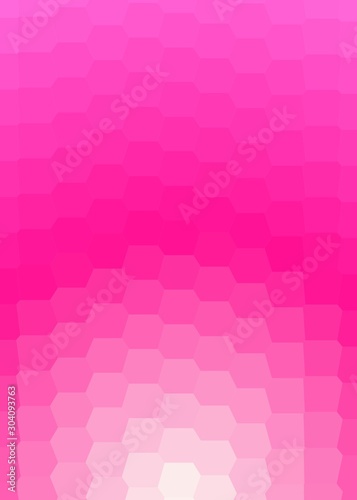 hotpink Color Abstract trianglify Generative Art background illustration