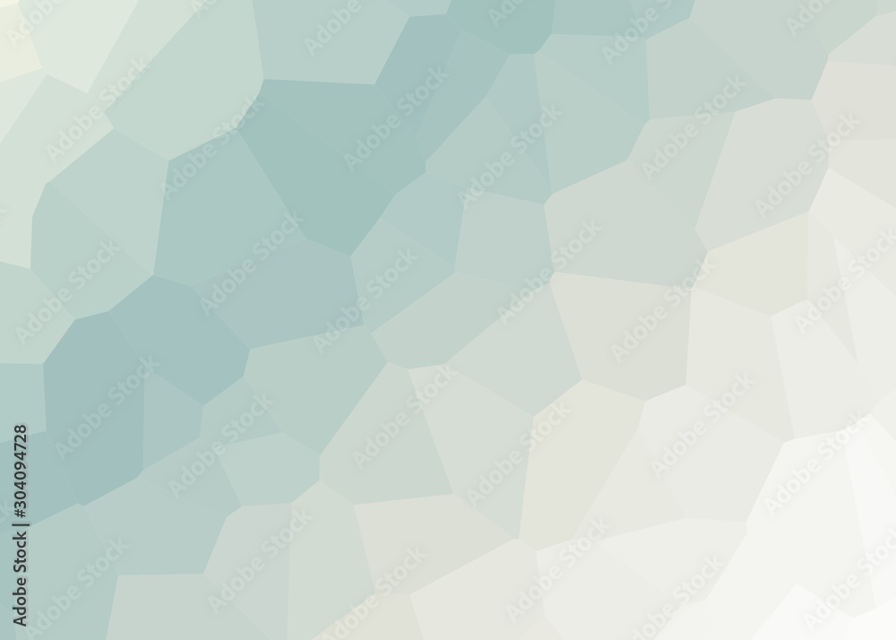 Obraz premium Ocean Color Abstract trianglify Generative Art background illustration