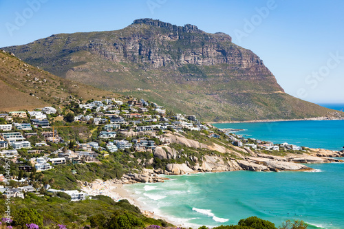 Llandudno beach and seaside town of Cape Town photo